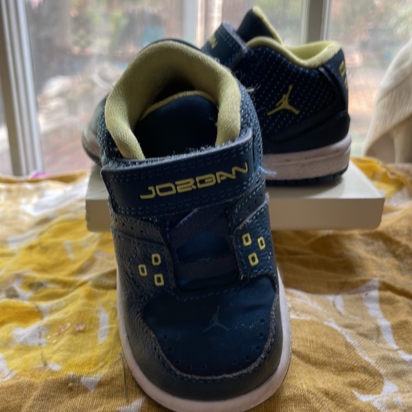 Nike Other - Nike Jordan Toddler Blue Leather Sneakers